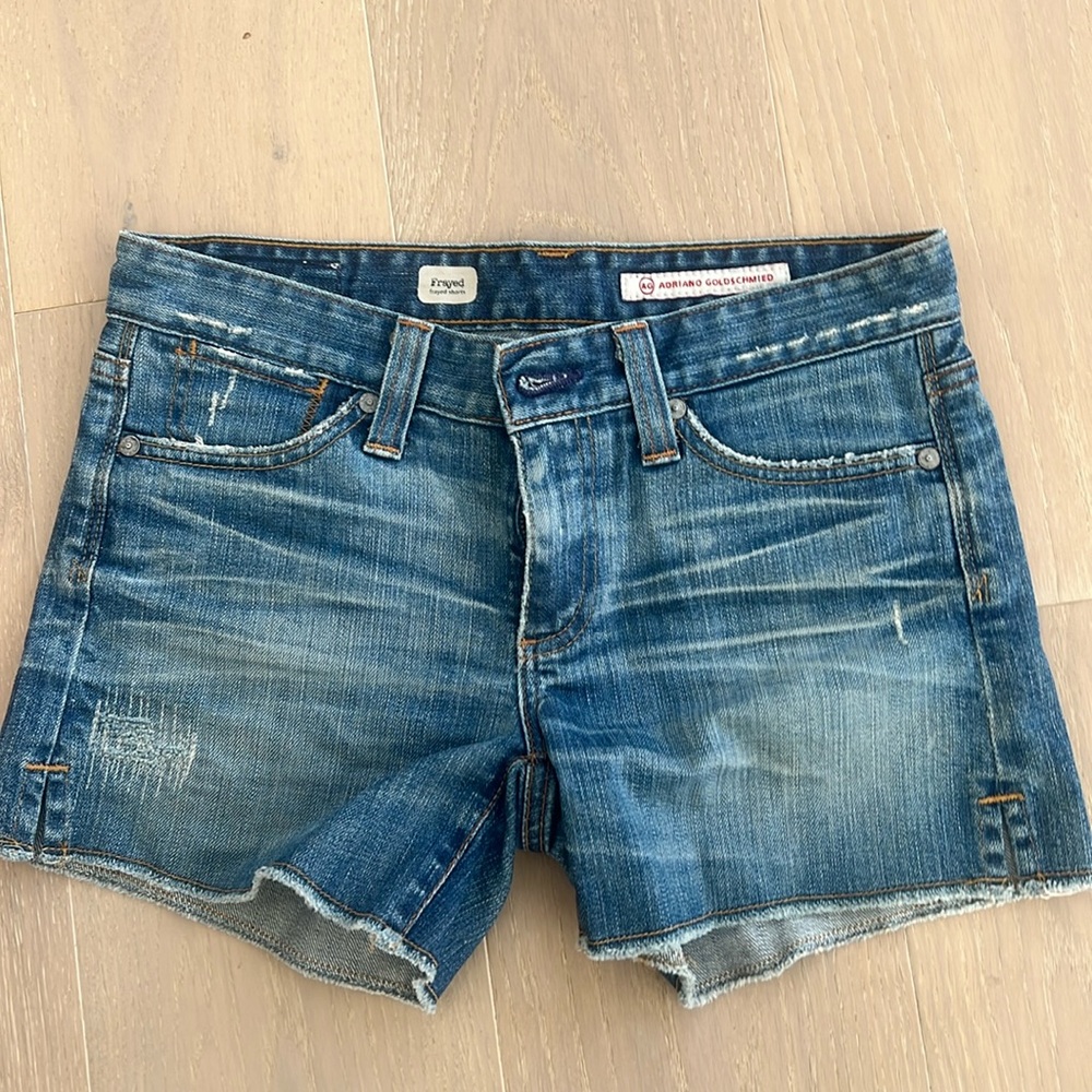 Adriano Goldschmied denim cutoff shorts